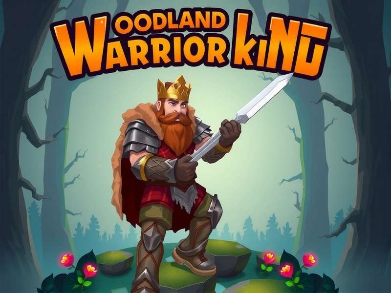 Woodland Warrior King Game Banner